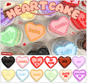 Junk Food - Heart Cake BYE LAZY SUNDAY