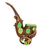 LL stpatrickpipe356 Full Perm Saint Patrick's pipe knickknack decoration St. Patty's Day