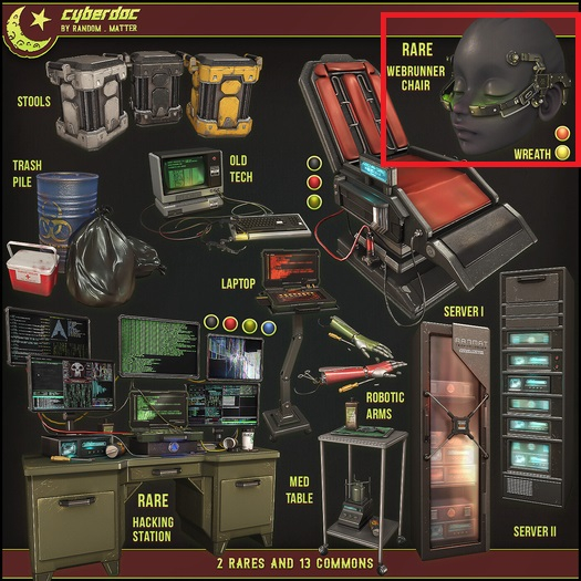.random.Matter. - Cyber Doc - Wreath [Red]