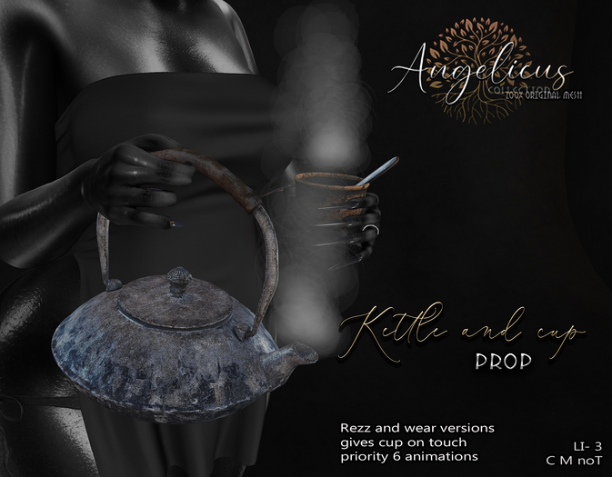 .AngelicUs. Kettle and cup