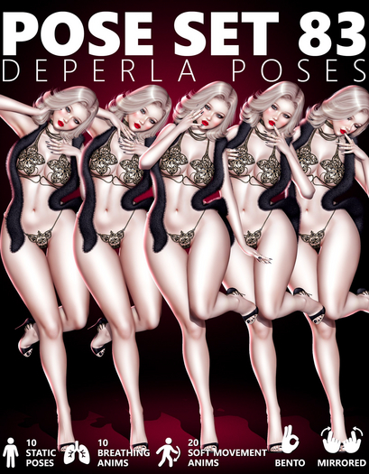 DePERLA POSES - Set 83 Static + Breathing + Soft Movement