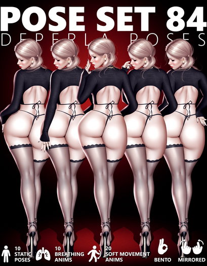 DePERLA POSES - Set 84 Static + Breathing + Soft Movement