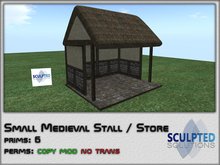 Small Medieval Stall / Store