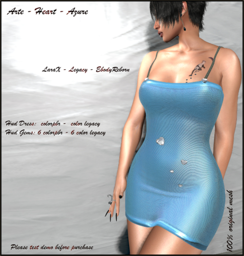 Arte - Heart - Azure