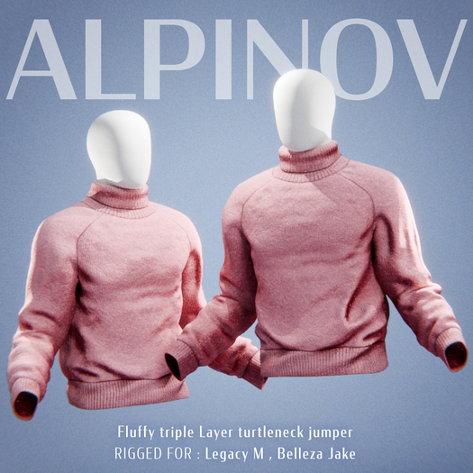 [ VERSOV ] ALPINOV JUMPER - PINK