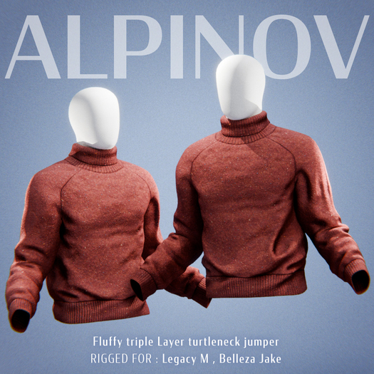 [ VERSOV ] ALPINOV JUMPER - RUST