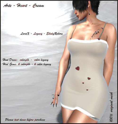 Arte - Heart - Cream