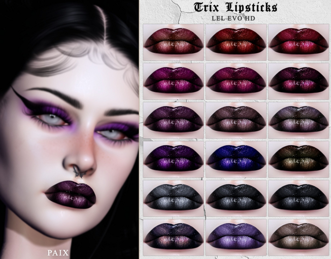 [PAIX] TRIX LIPSTICKS - DEMO