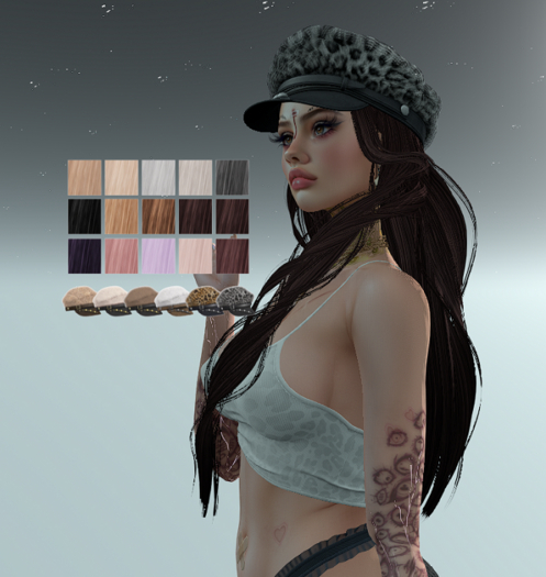DAMI.MISA GACHA .HAIR + CAP  #RARE