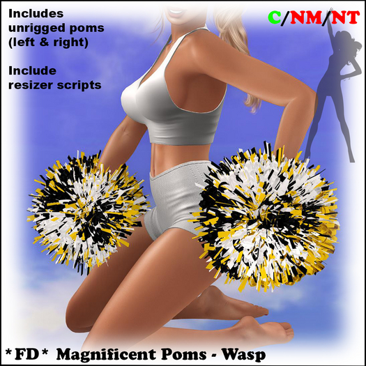*FD* Magnificent Poms [Boxed] Wasp