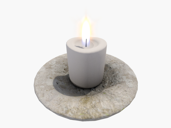 08*. CONCEPT} RIBIERA. TALL CANDLE