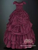 POISON ROUGE Lovelace Victorian Dress Magenta 