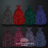 POISON ROUGE Lovelace Victorian Dress FATPACK