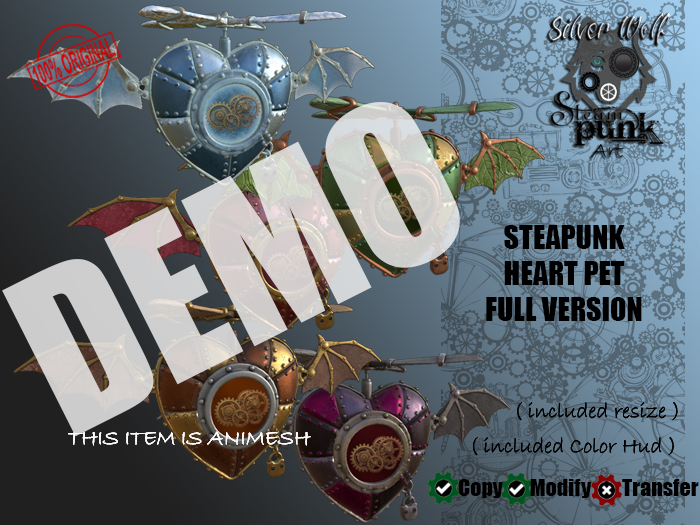 SW - Steampunk Heart Pet Animesh Full Version (Box) DEMO
