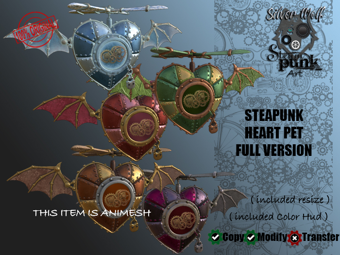 SW - Steampunk Heart Pet Animesh Full Version (Box)