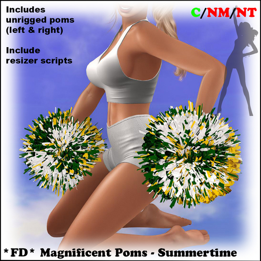 *FD* Magnificent Poms [Boxed] Summertime