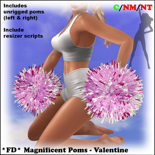 *FD* Magnificent Poms [Boxed] Valentine