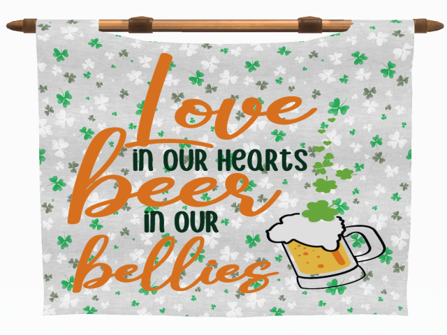 St Patrick's Day banner