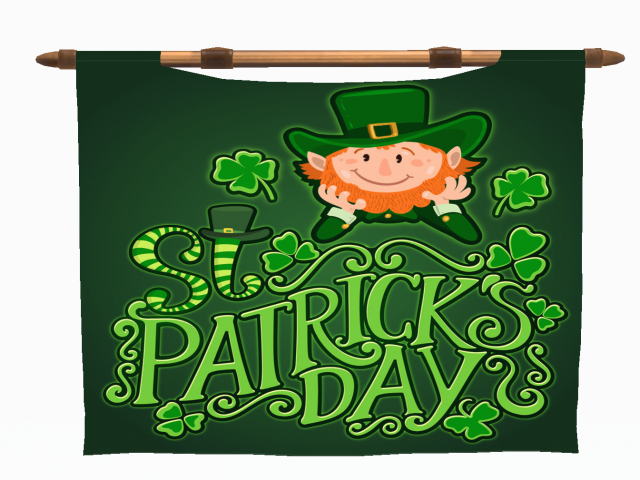  St Patrick's Day Banner