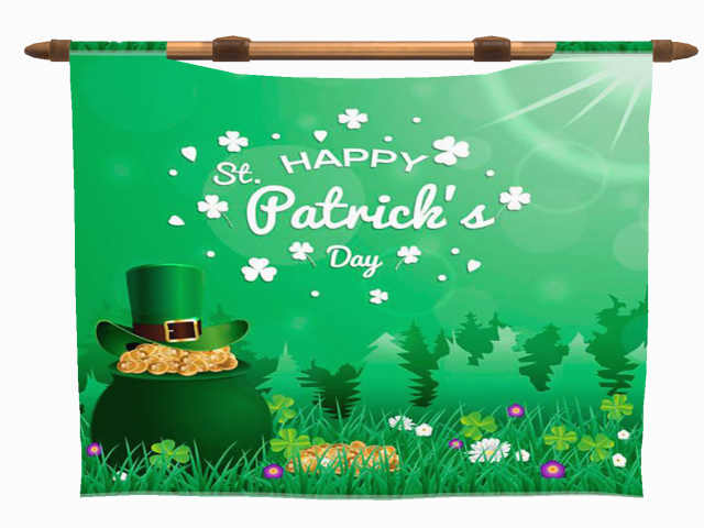  St Patrick's Day Banner