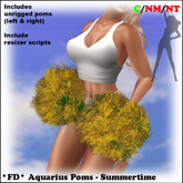 *FD* Aquarius Poms [Boxed] Summertime