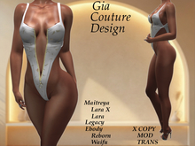"GCD" Sarah One Piece Swimsuit White