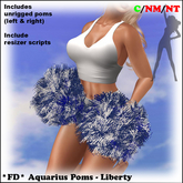 *FD* Aquarius Poms [Boxed] Liberty