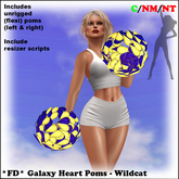 *FD* Galaxy Hearts Poms [Boxed] Wildcat