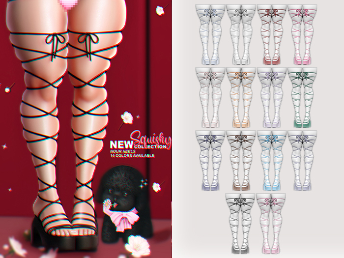 Madison - Nour Heels  [Fatpack]