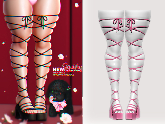 Madison - Nour Heels  [Pink]