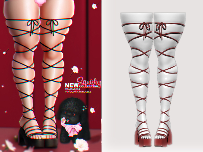 Madison - Nour Heels  [Red]