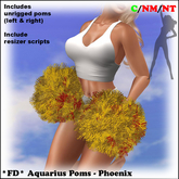 *FD* Aquarius Poms [Boxed] Phoenix