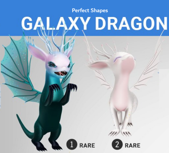 SEmotion Libellune Galaxy Dragon Companion RARE 01