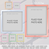 . tiptoes - Basic Frames - Pastel Set