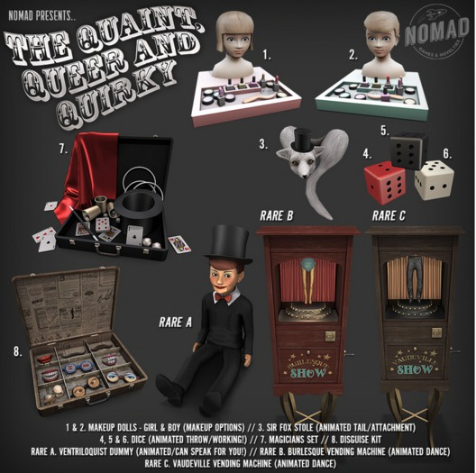 NOMAD // Ventriloquist Dummy RARE