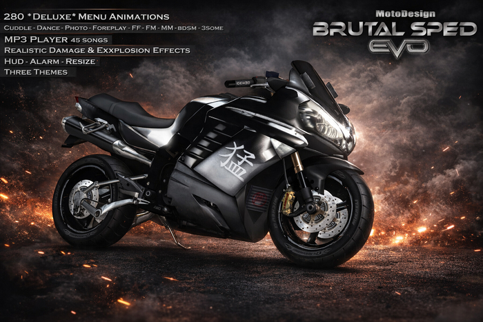 Motorcycle - MotoDesign - BRUTAL SPEED - EVO