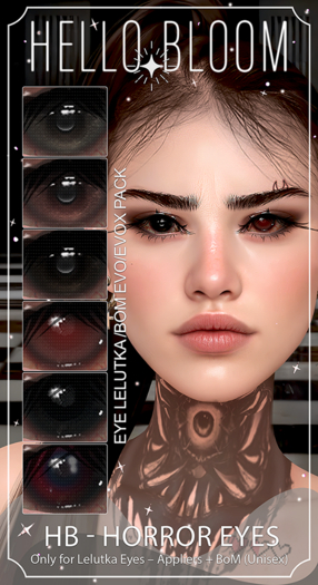 Hello Bloom - HORROR LELUTKA Evo/EvoX PACK