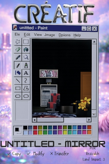 Unt!tled- Paint M!rror