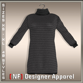 [NF] Glennis Sweater - Grey Knit - Sizes XXS-L