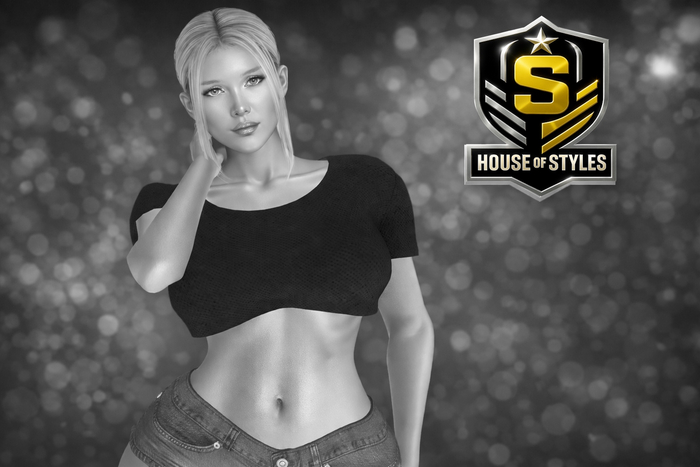 ~HoS~ Ladies Crop Tee - DEMO