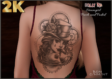 Holly Ink - Steamgirl 2K BOM tattoo