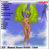 *FD* Bimini Dance Outfit [Boxed] Lime