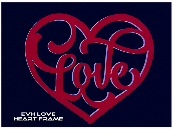 EVH Neon Love HEART