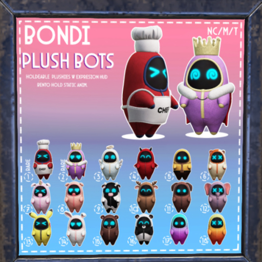BONDI - Plush Bots - Pig Bot 08