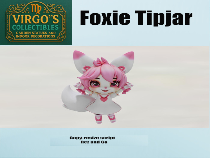 Foxie Tipjar Boxed