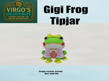 Gigi Frog Tip jar  Boxed