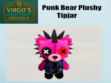 Punk Bear Plushy Tipjar Boxed