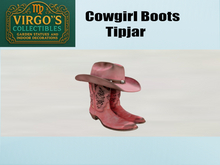 Cowgirl Boots Tipjar Boxed