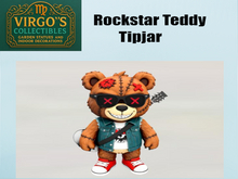 Rockstar Teddy Tipjar Boxed
