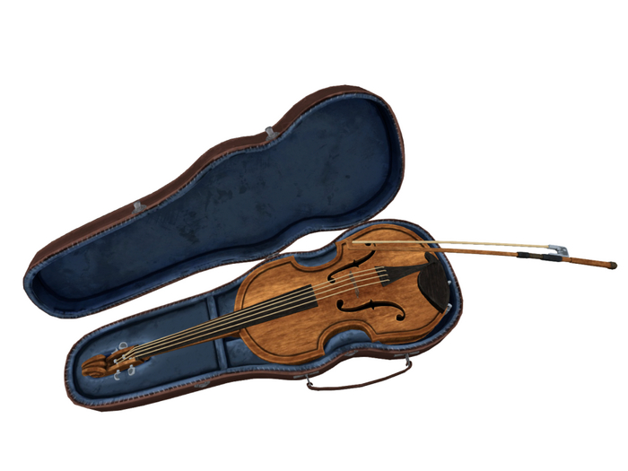 violin in case